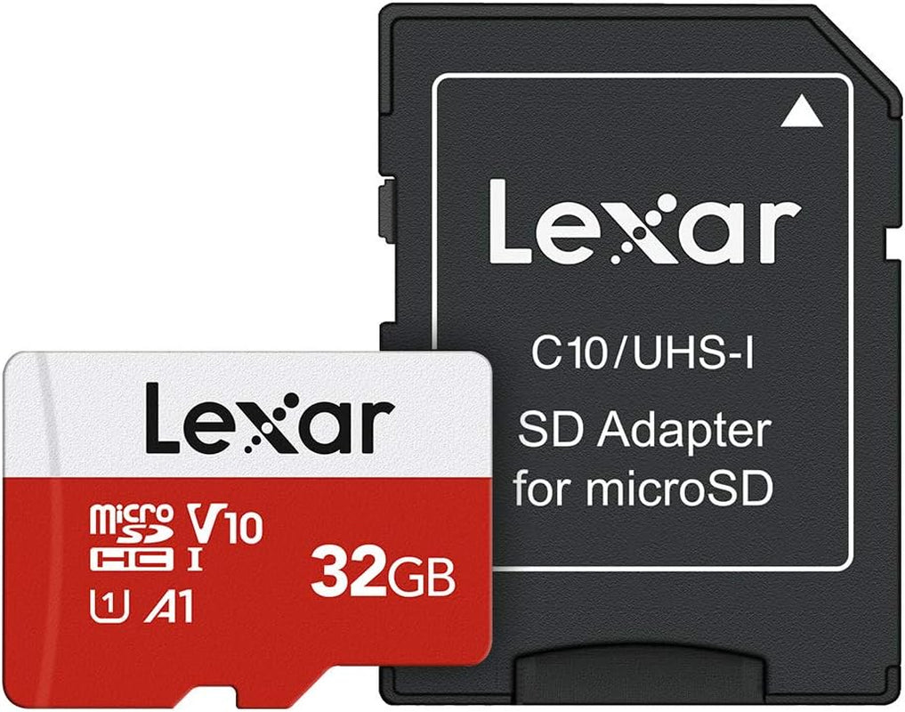32GB High-Speed Micro SD Card with Adapter - UHS-I, Class 10, Up to 100MB/s, Perfect for All Your Storage Needs!