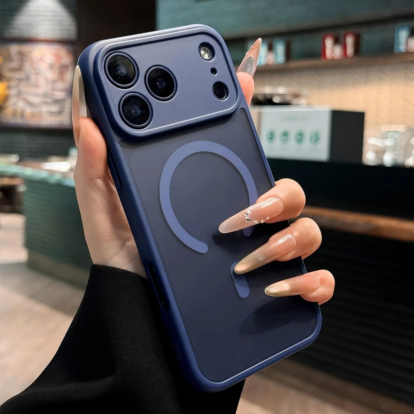A Stylish and Durable Matte Phone Case That Supports Wireless Charging; Compatible with Iphone 17 Pro Max, 16, 15, 14, 13, 12, 11 Pro, Plus, Air, and the Samsung Galaxy S Series—Featuring a Comfortable, Skin-Friendly Touch.