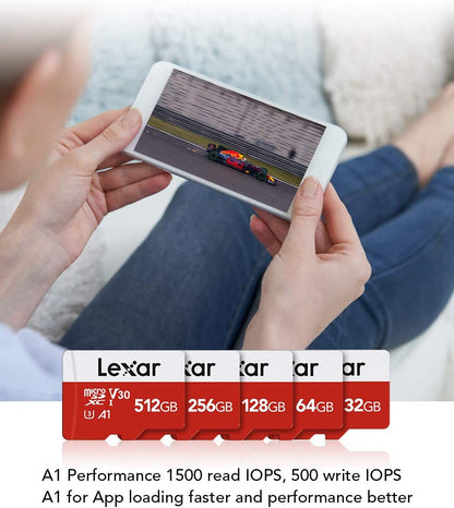 32GB High-Speed Micro SD Card with Adapter - UHS-I, Class 10, Up to 100MB/s, Perfect for All Your Storage Needs!