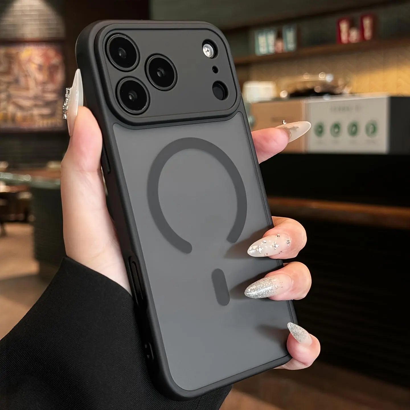 A Stylish and Durable Matte Phone Case That Supports Wireless Charging; Compatible with Iphone 17 Pro Max, 16, 15, 14, 13, 12, 11 Pro, Plus, Air, and the Samsung Galaxy S Series—Featuring a Comfortable, Skin-Friendly Touch.