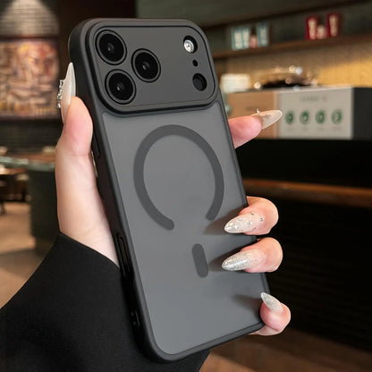 A Stylish and Durable Matte Phone Case That Supports Wireless Charging; Compatible with Iphone 17 Pro Max, 16, 15, 14, 13, 12, 11 Pro, Plus, Air, and the Samsung Galaxy S Series—Featuring a Comfortable, Skin-Friendly Touch.