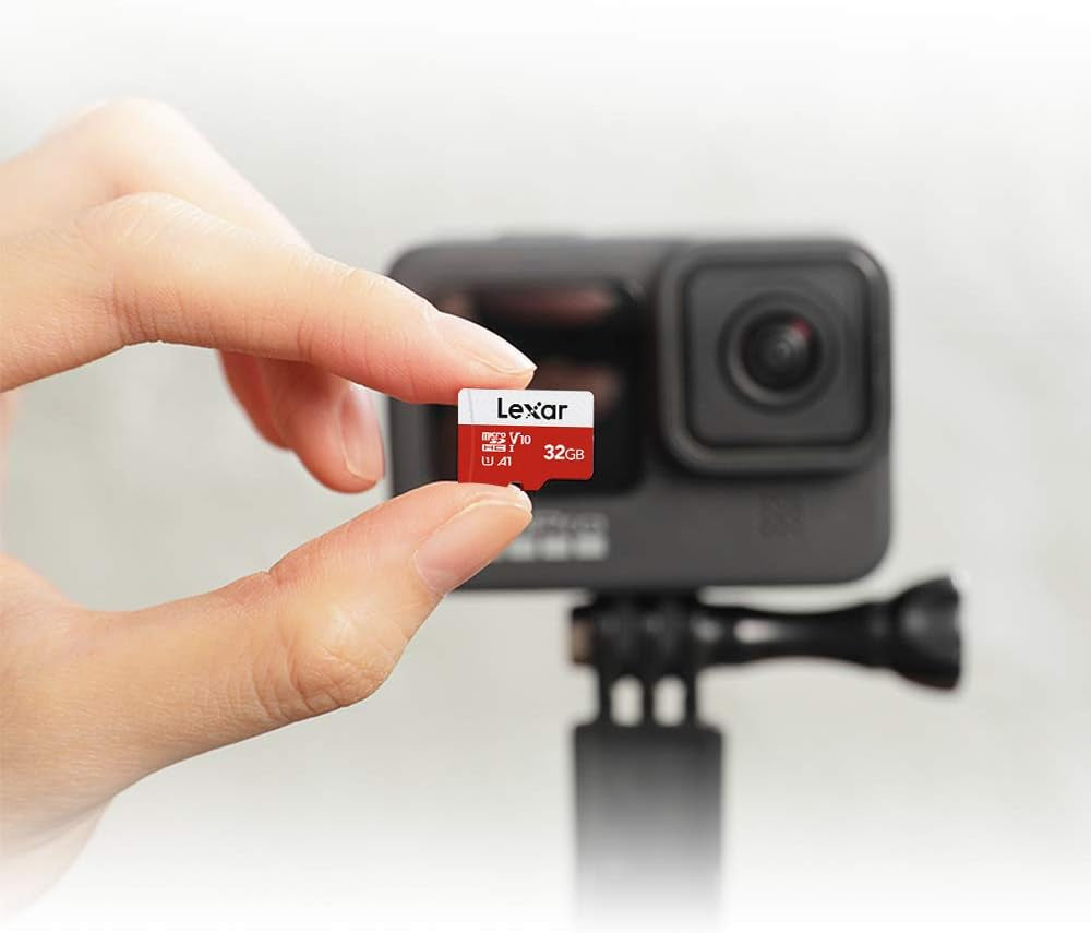 32GB High-Speed Micro SD Card with Adapter - UHS-I, Class 10, Up to 100MB/s, Perfect for All Your Storage Needs!