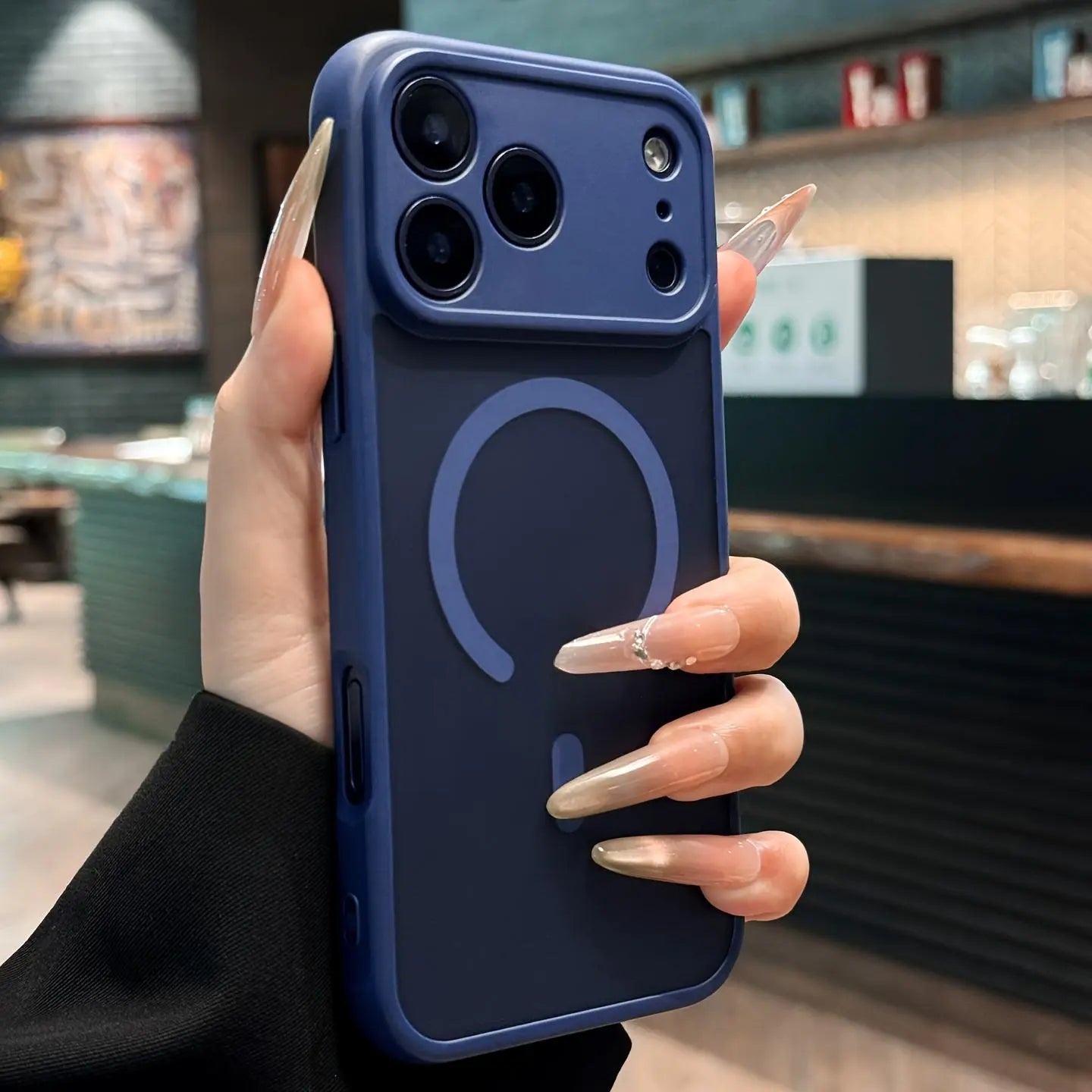 A Stylish and Durable Matte Phone Case That Supports Wireless Charging; Compatible with Iphone 17 Pro Max, 16, 15, 14, 13, 12, 11 Pro, Plus, Air, and the Samsung Galaxy S Series—Featuring a Comfortable, Skin-Friendly Touch.