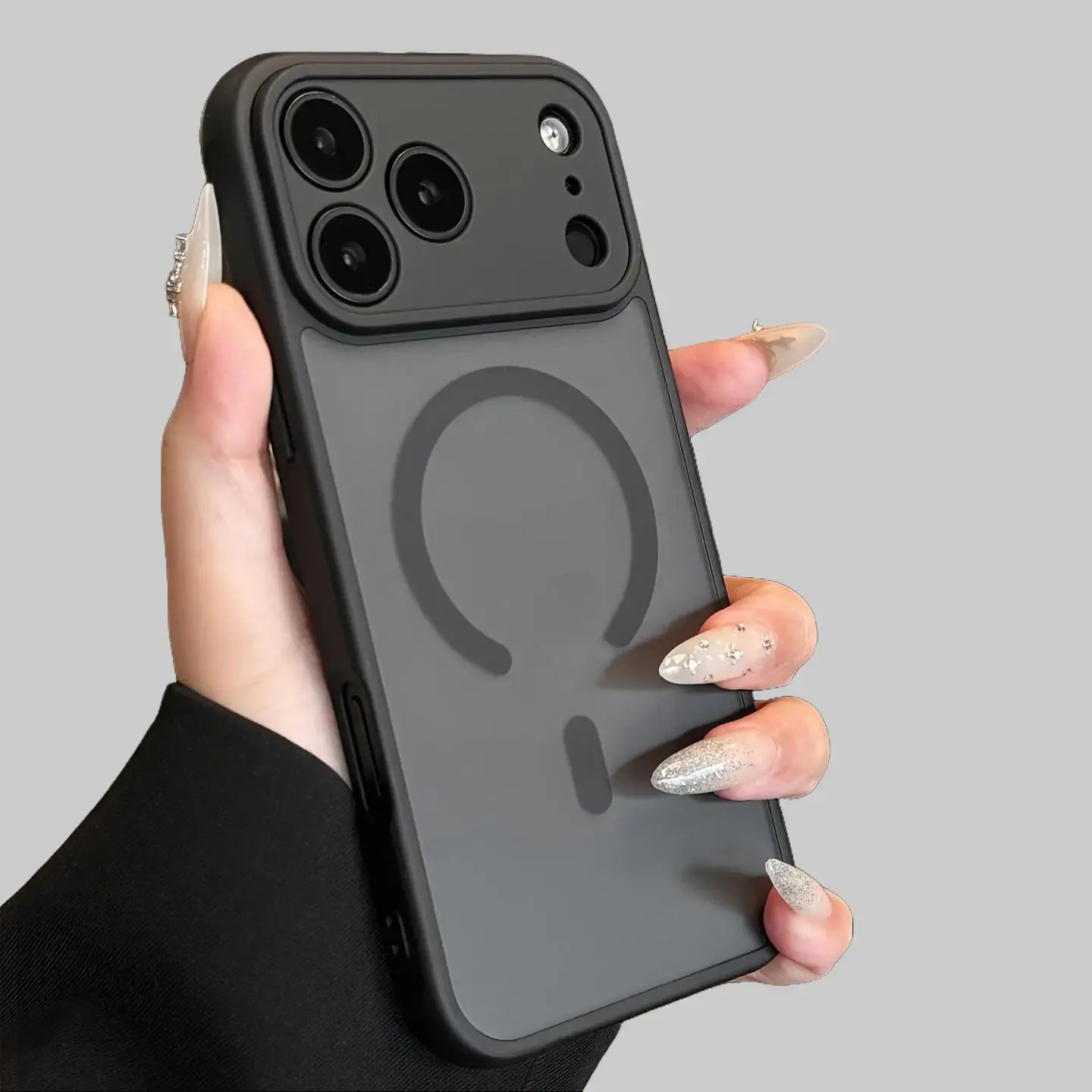 A Stylish and Durable Matte Phone Case That Supports Wireless Charging; Compatible with Iphone 17 Pro Max, 16, 15, 14, 13, 12, 11 Pro, Plus, Air, and the Samsung Galaxy S Series—Featuring a Comfortable, Skin-Friendly Touch.