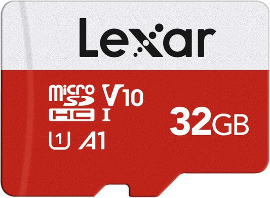 32GB High-Speed Micro SD Card with Adapter - UHS-I, Class 10, Up to 100MB/s, Perfect for All Your Storage Needs!